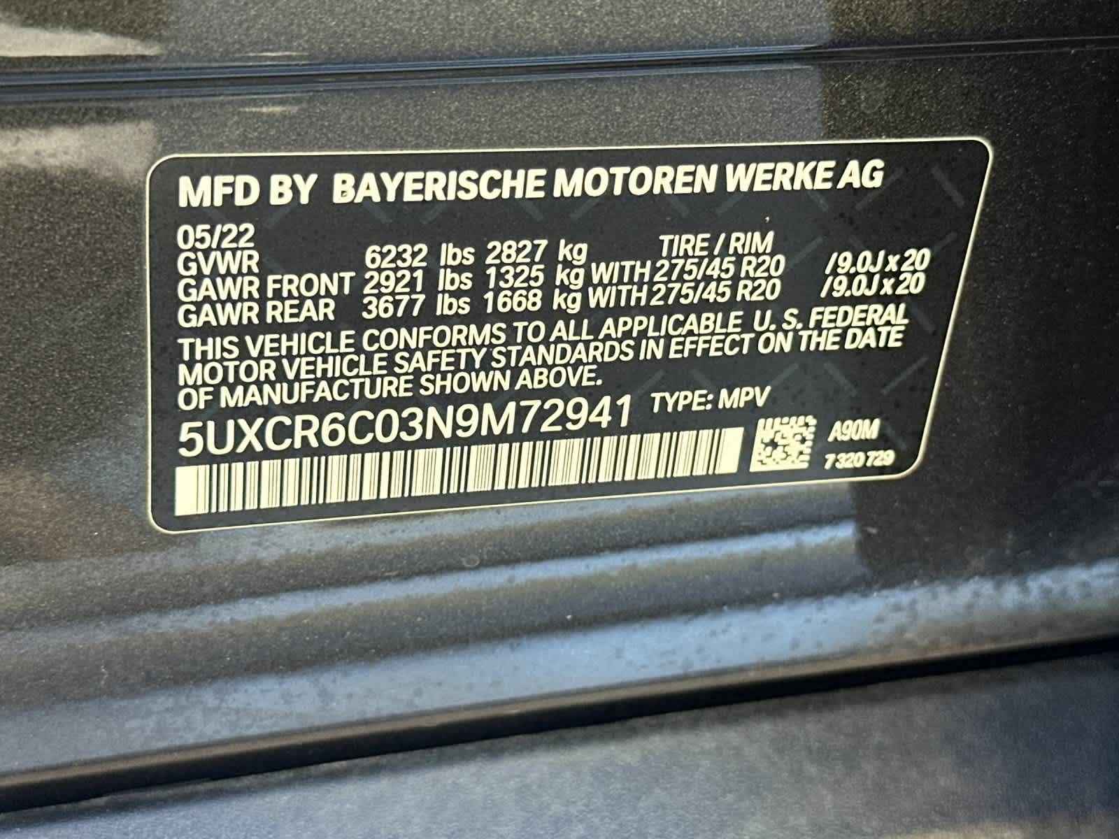 2022 BMW X5 xDrive40i