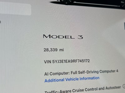 2024 Tesla Model 3 Base