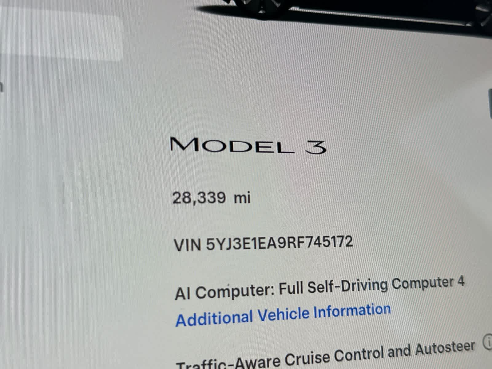 2024 Tesla Model 3 Base