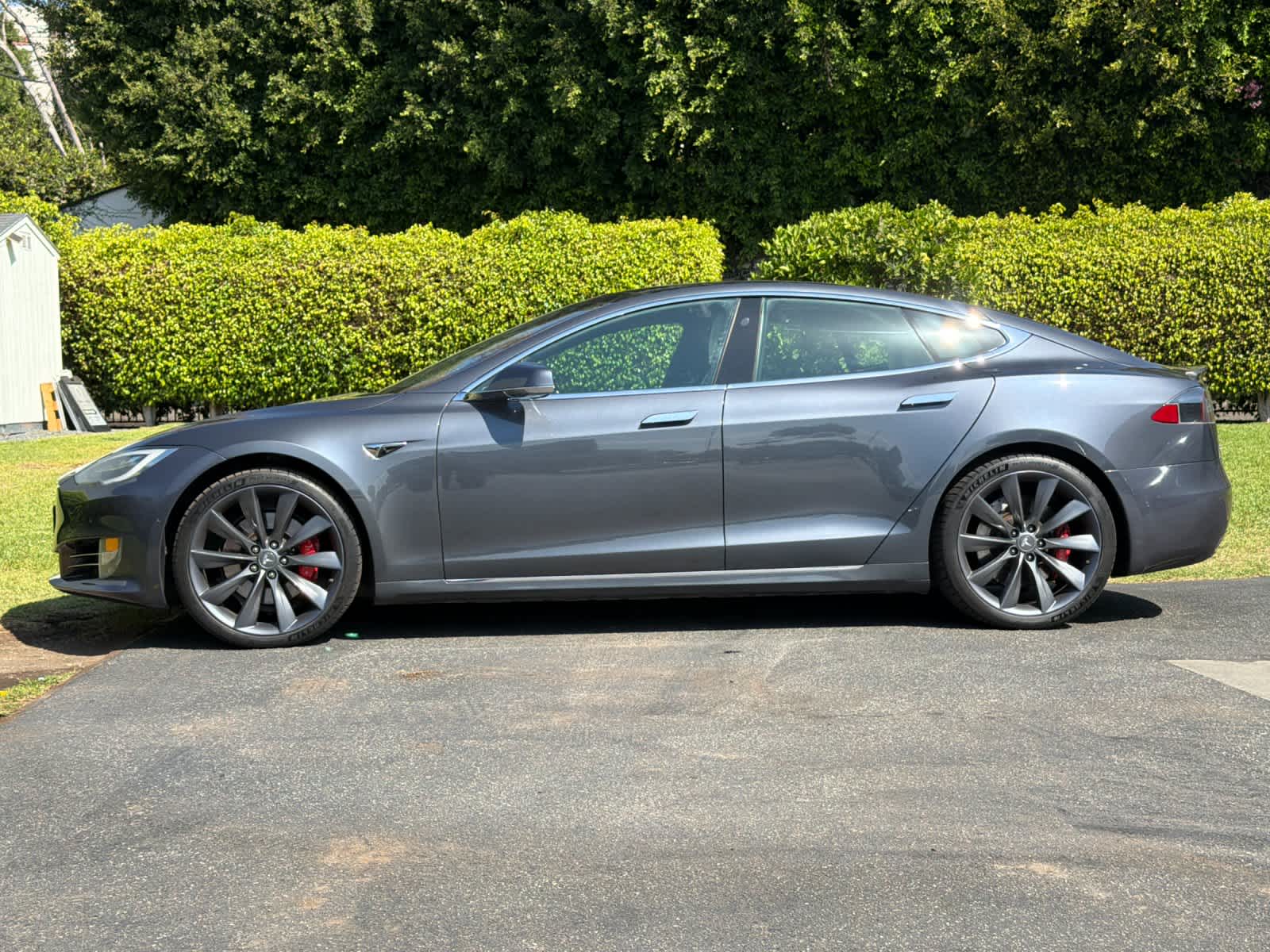 Used 2017 Tesla Model S P100D with VIN 5YJSA1E41HF204925 for sale in Los Angeles, CA