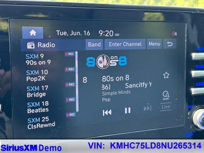 2022 Hyundai Ioniq Plug-In Hybrid SEL