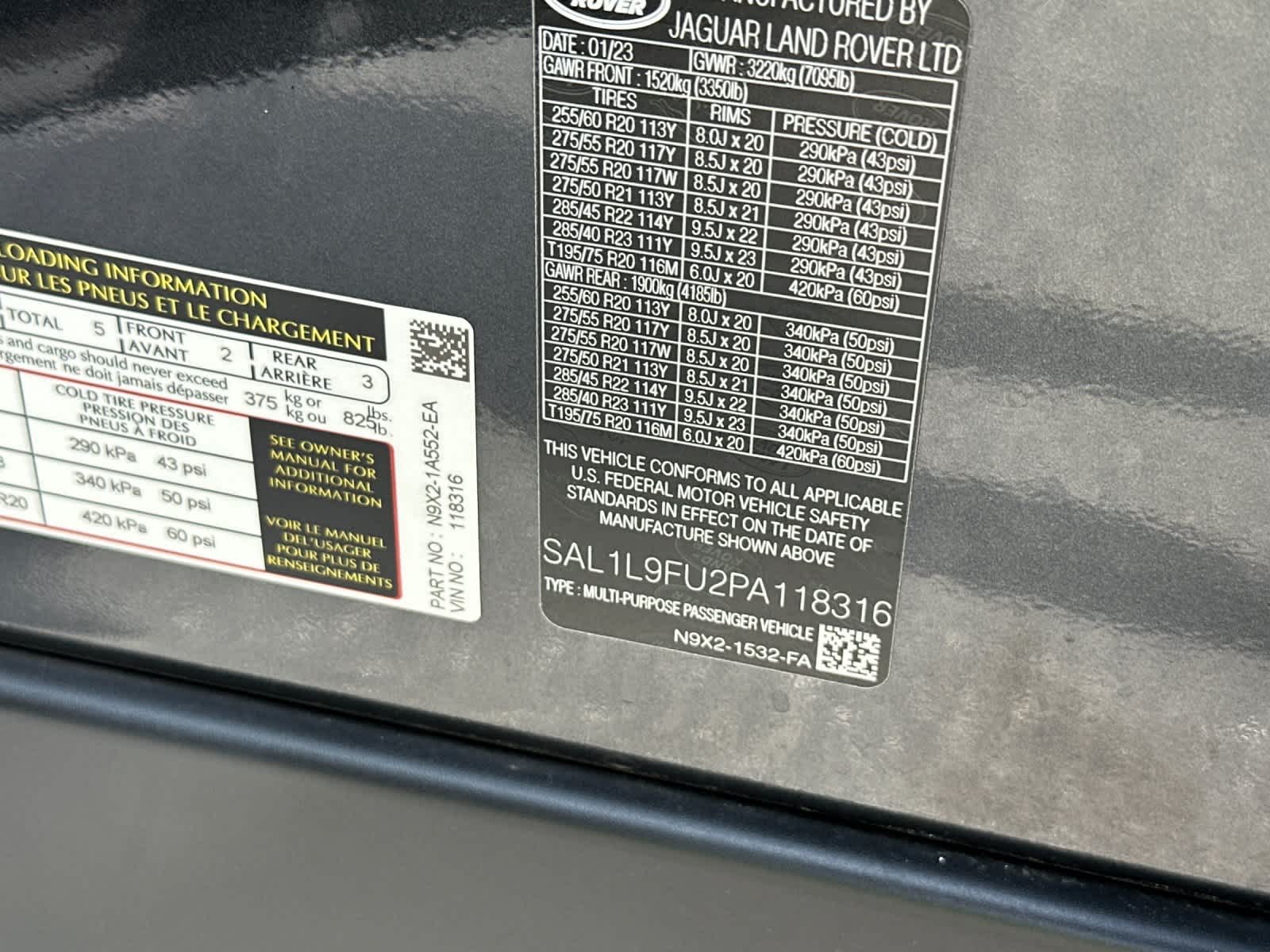 2023 Land Rover Range Rover Sport SE Dynamic