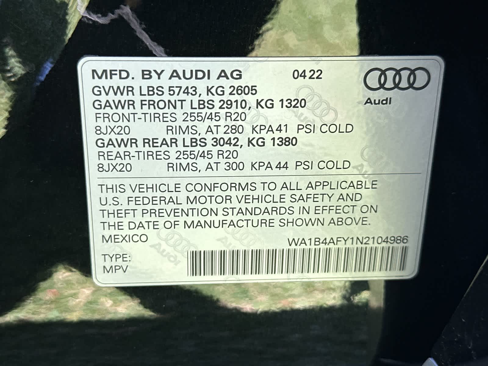 2022 Audi SQ5 Premium Plus