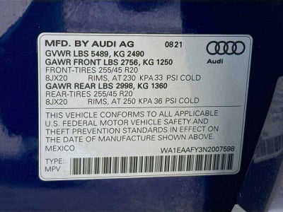 2022 Audi Q5 S line Premium Plus