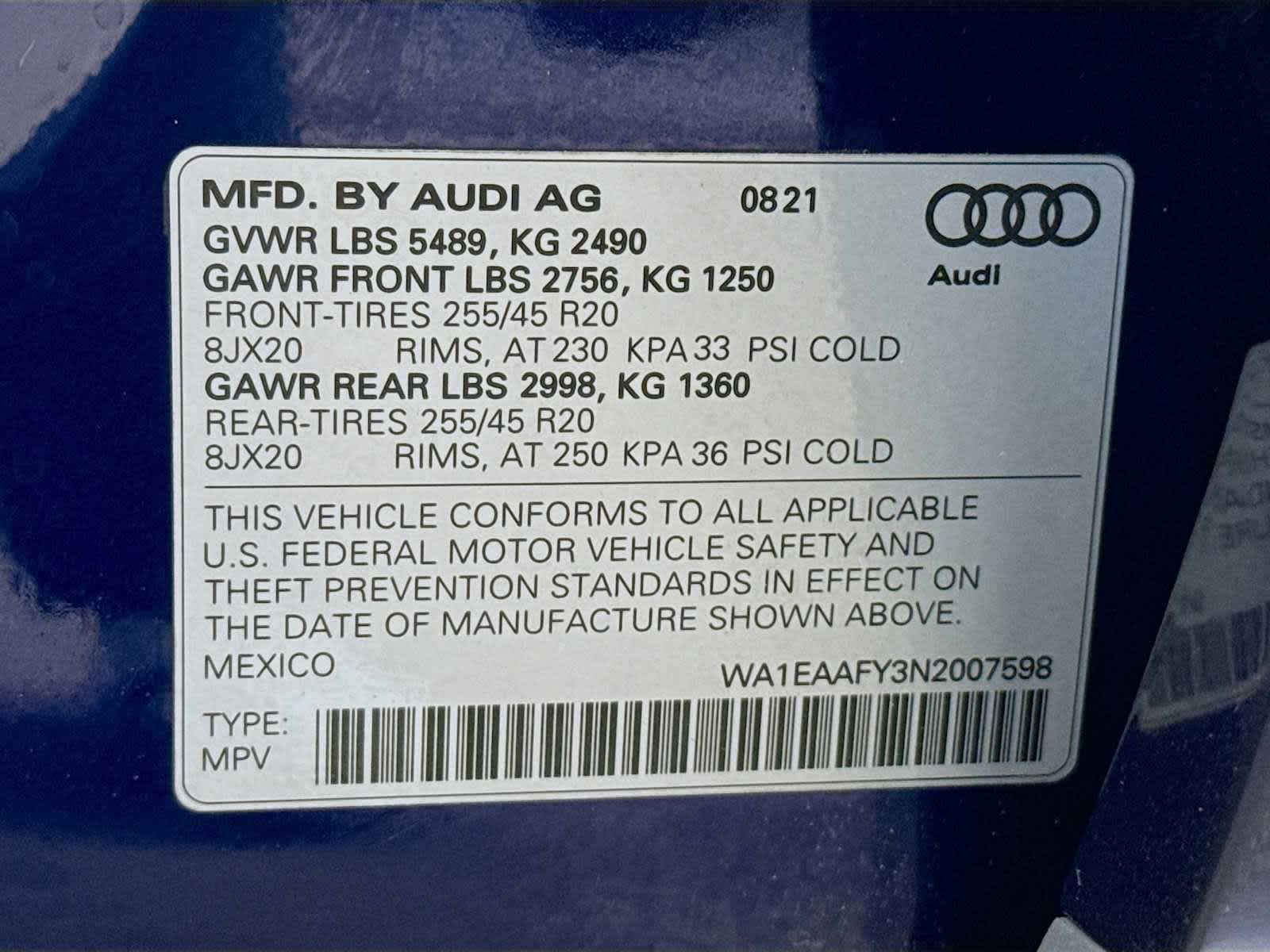 2022 Audi Q5 S line Premium Plus