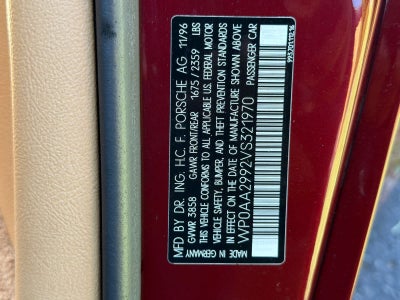 1997 Porsche 911 Base