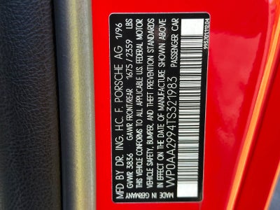 1996 Porsche 911 911 Carrera 4 Coupe