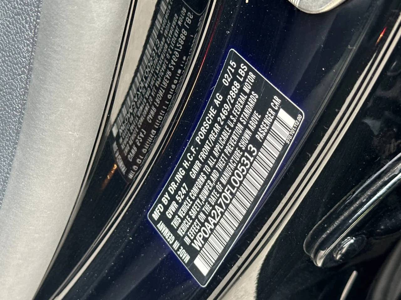 2015 Porsche Panamera 4dr HB