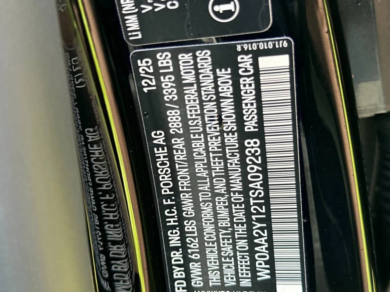 2026 Porsche Taycan Base