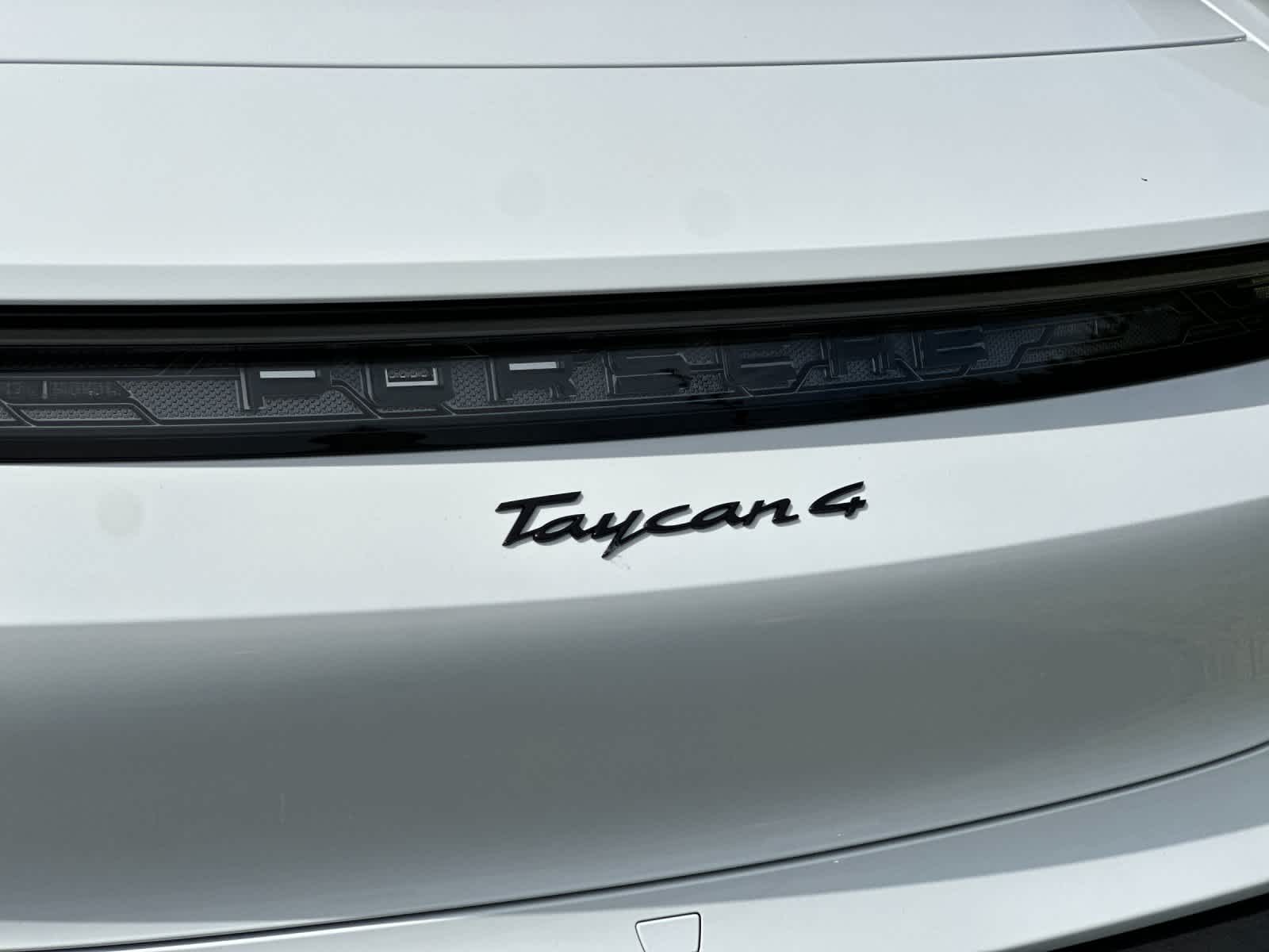 2026 Porsche Taycan 4 Black Edition