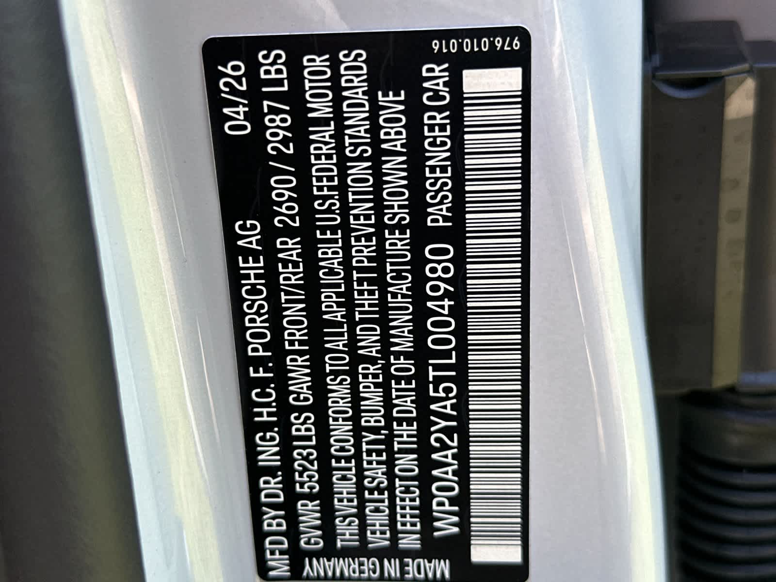 2026 Porsche Panamera Panamera