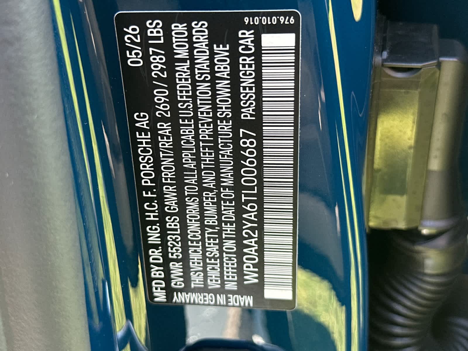 2026 Porsche Panamera Base
