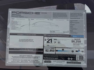 2026 Porsche Panamera 4
