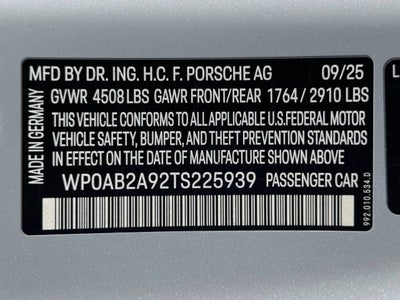 2026 Porsche 911 Carrera GTS