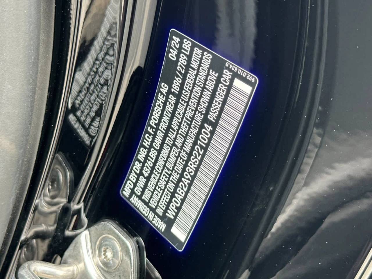 2024 Porsche 911 Carrera S