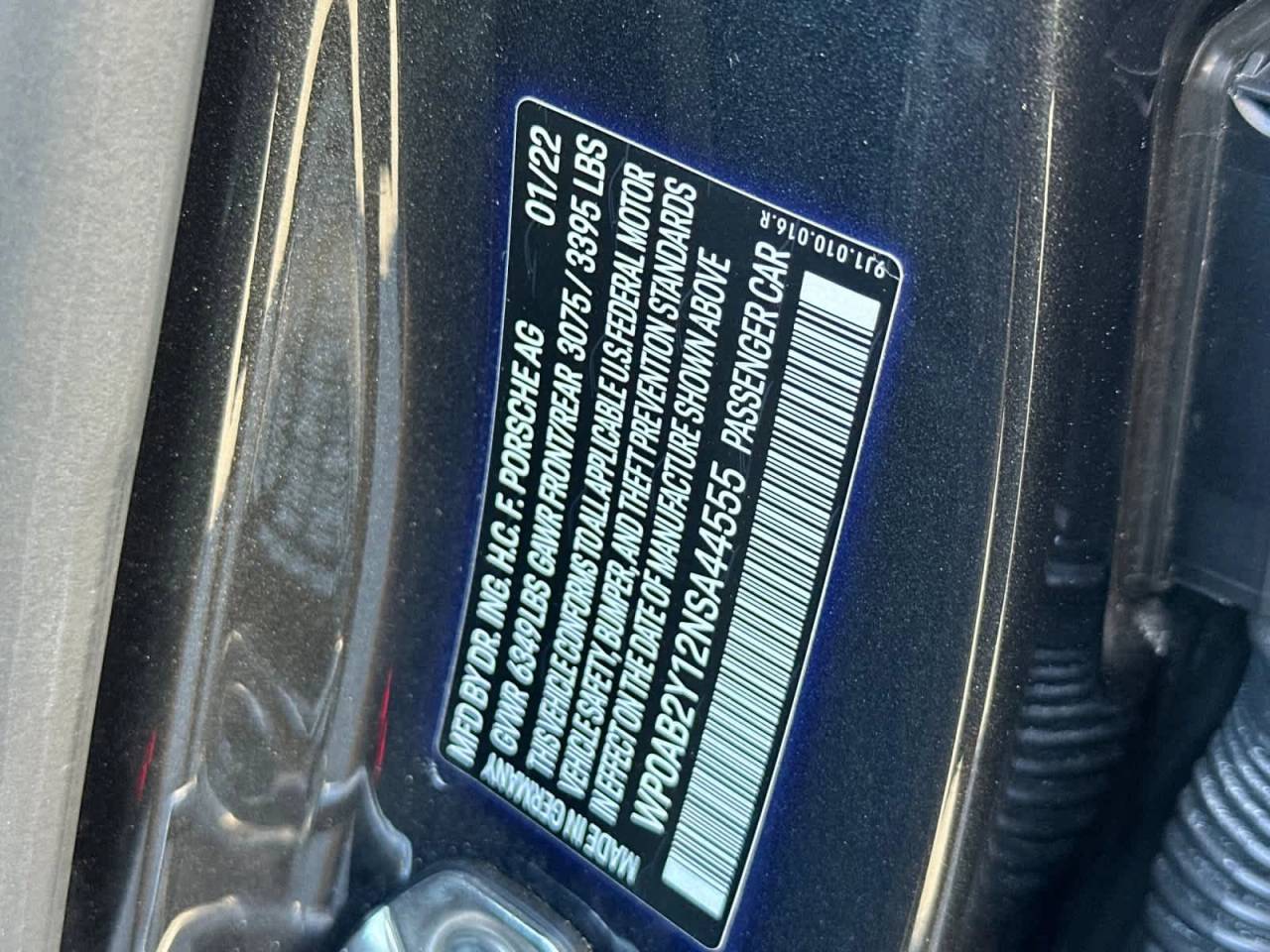 2022 Porsche Taycan 4S