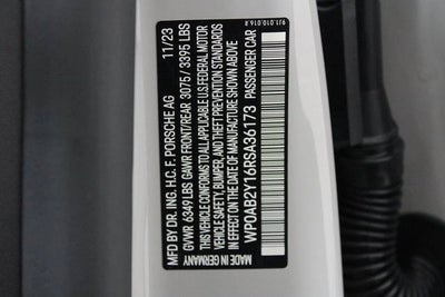 2024 Porsche Taycan 4S