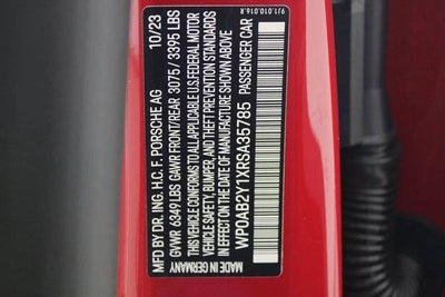 2024 Porsche Taycan 4S