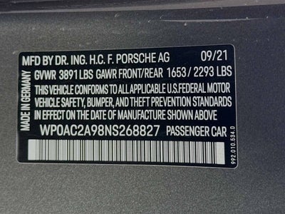 2022 Porsche 911 GT3