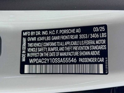 2025 Porsche Taycan Turbo