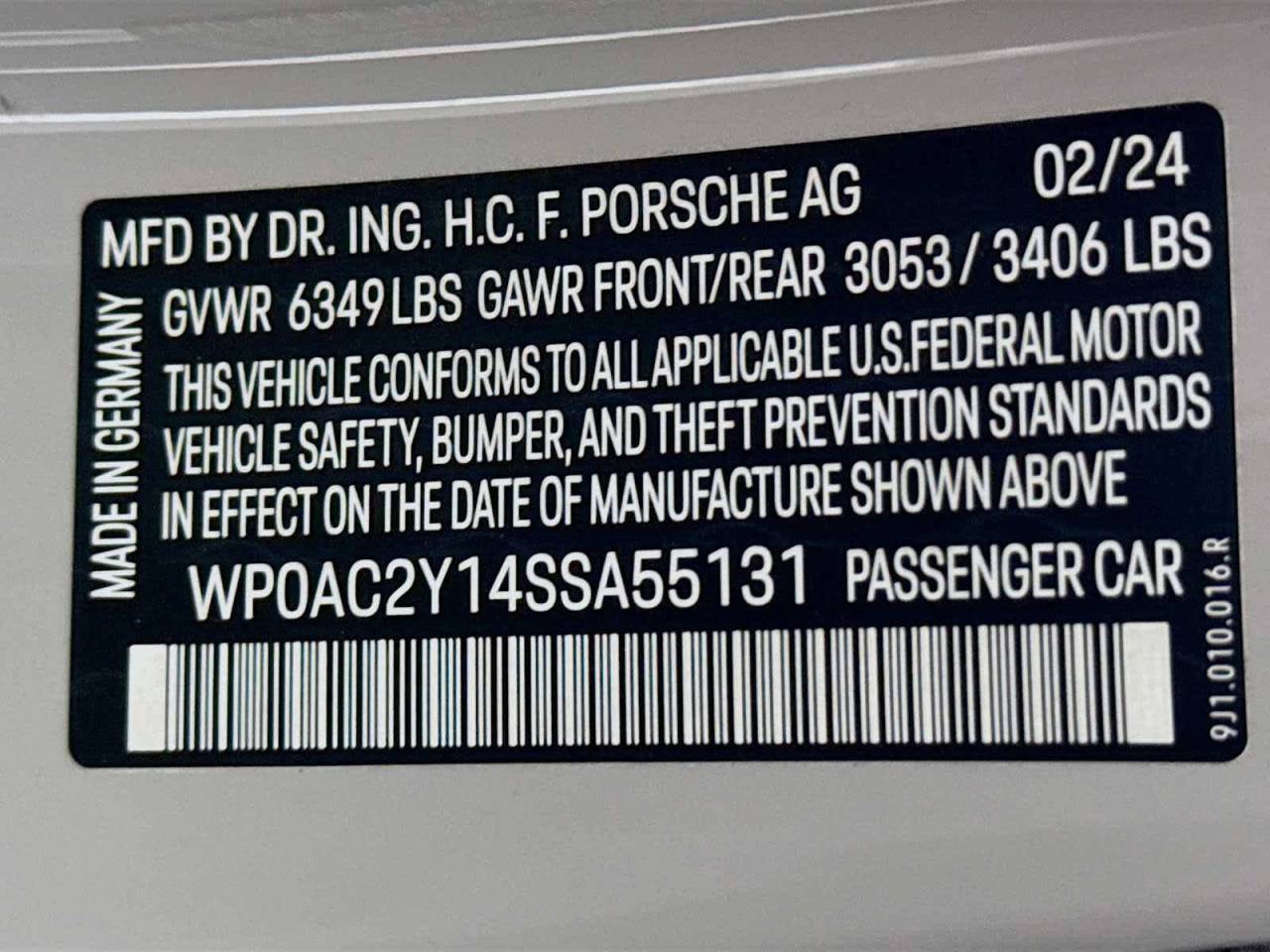 2025 Porsche Taycan Turbo