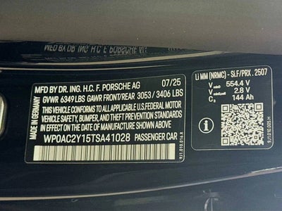 2026 Porsche Taycan Turbo