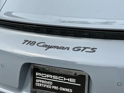 2025 Porsche 718 Cayman GTS 4.0