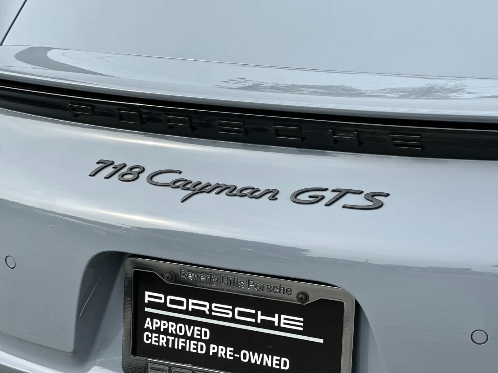 2025 Porsche 718 Cayman GTS 4.0