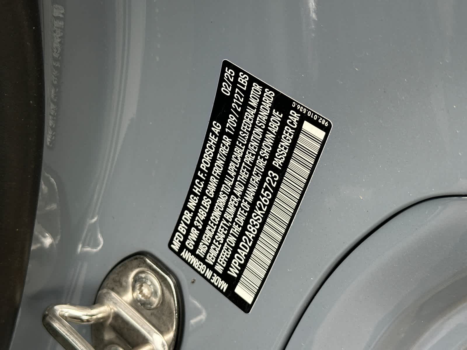 2025 Porsche 718 Cayman GTS 4.0