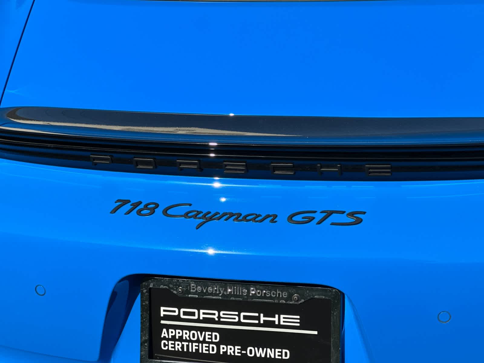 2024 Porsche 718 Cayman Cayman GTS 4.0