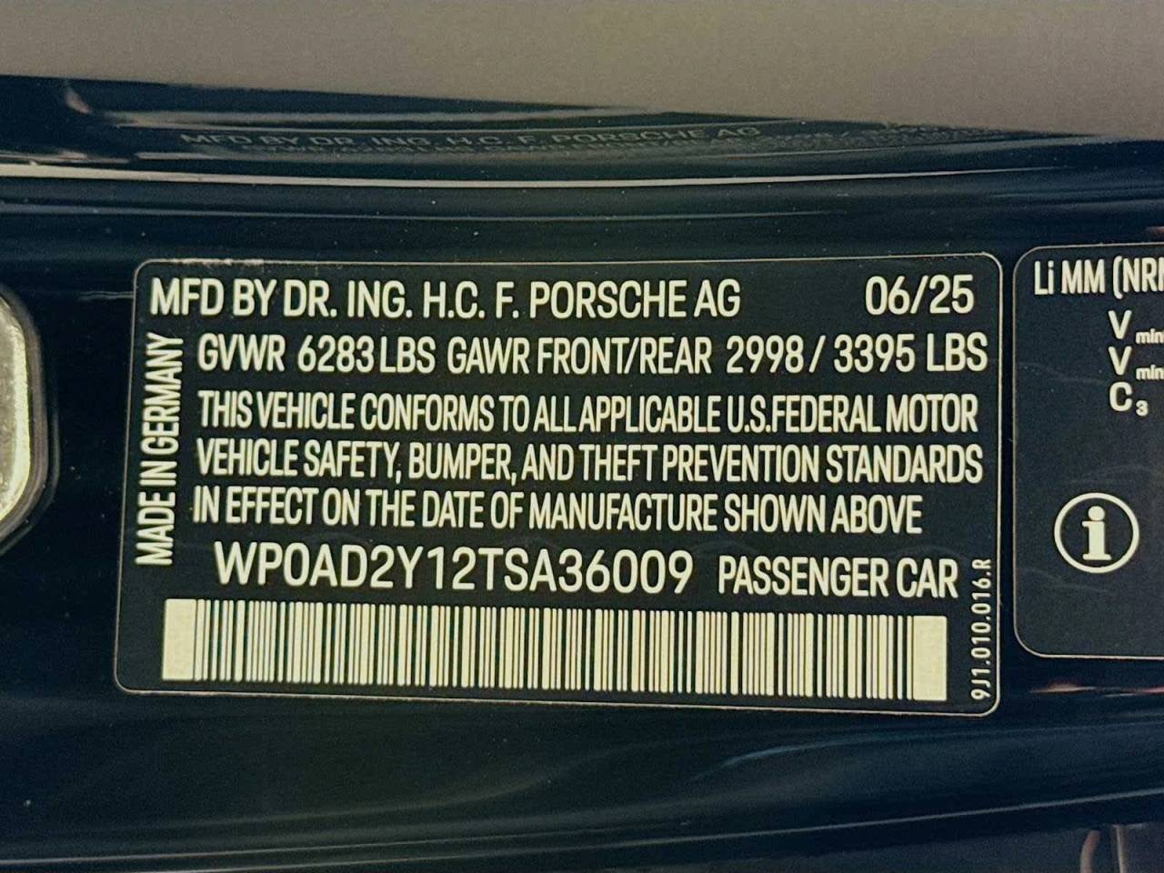 2026 Porsche Taycan GTS