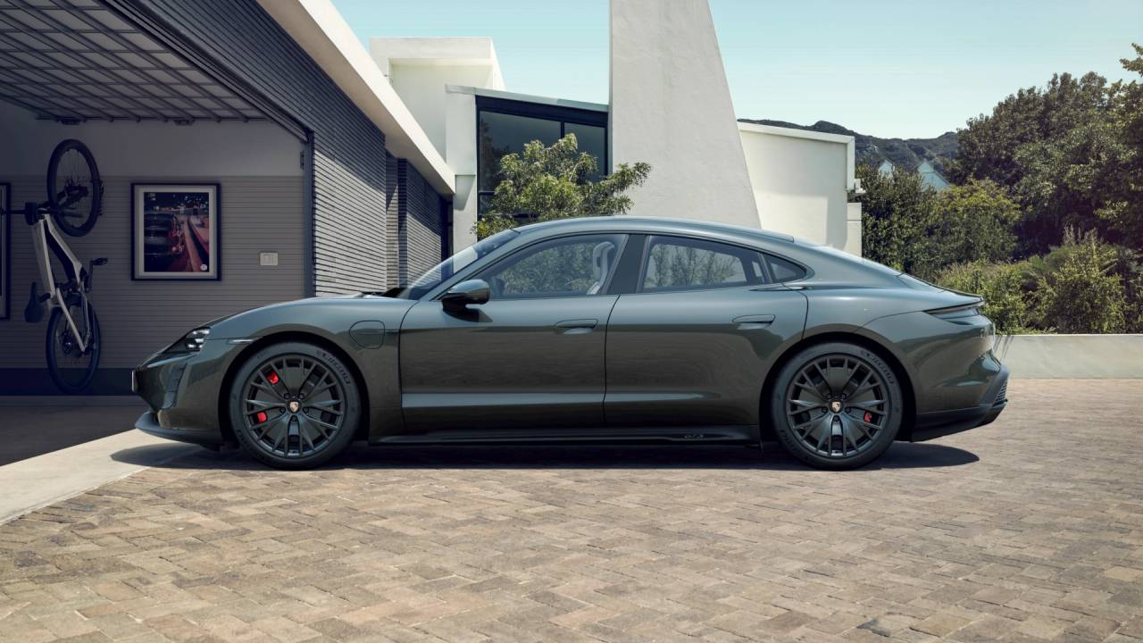 Certified 2023 Porsche Taycan GTS with VIN WP0AD2Y14PSA47700 for sale in Los Angeles, CA