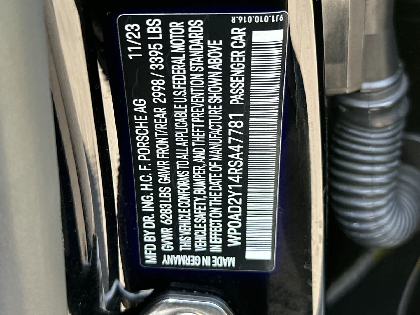 2024 Porsche Taycan Taycan GTS (MY24)