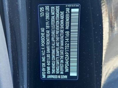 2026 Porsche 911 Carrera 4S