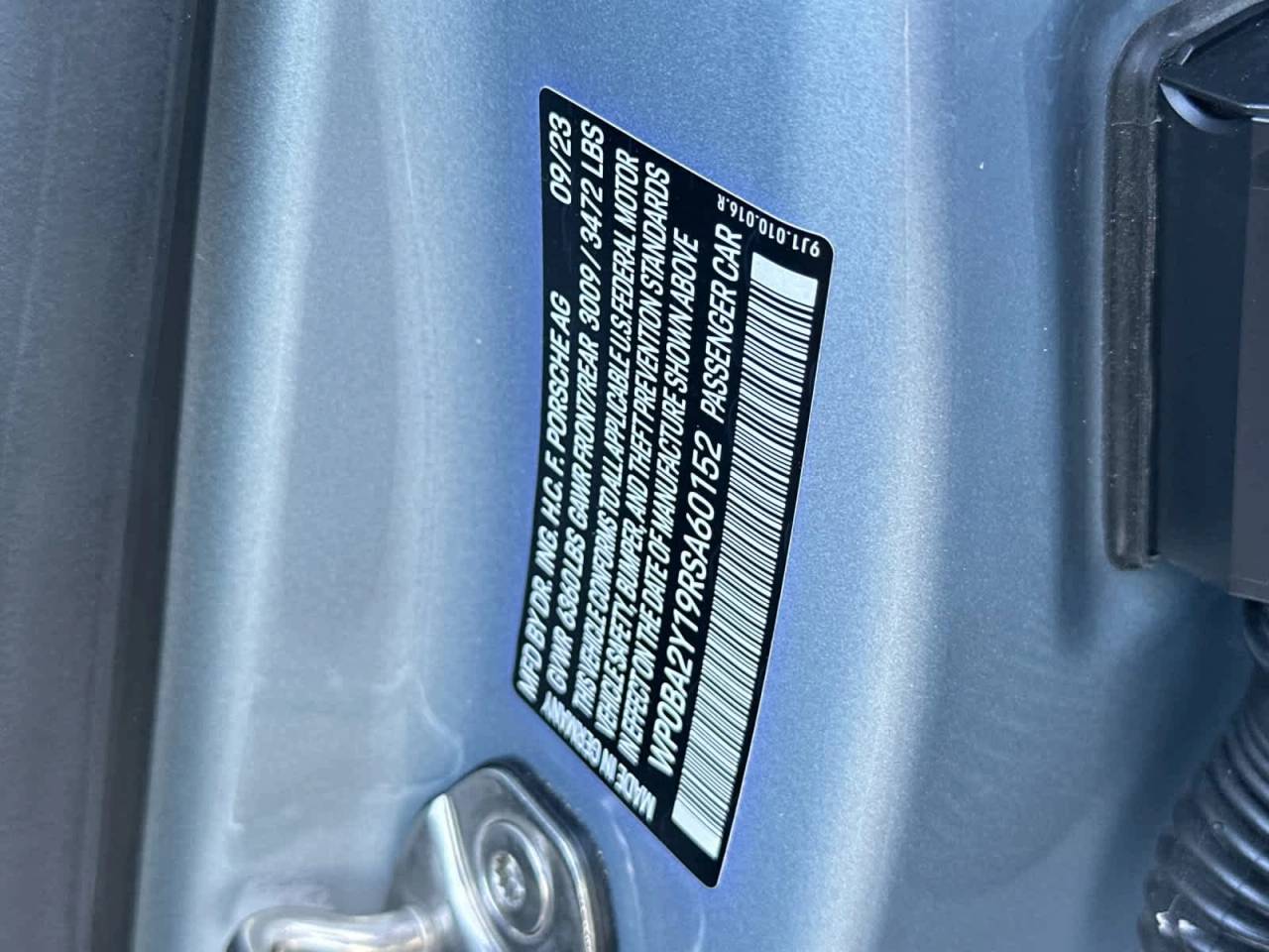 2024 Porsche Taycan 4