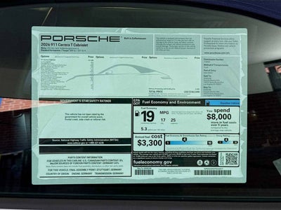 2026 Porsche 911 Carrera T