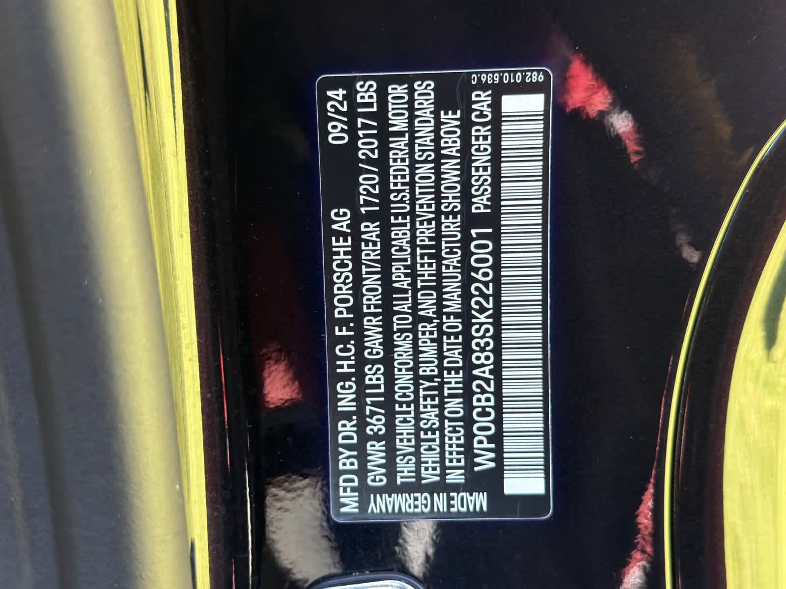 2025 Porsche 718 Boxster 718 Boxster S