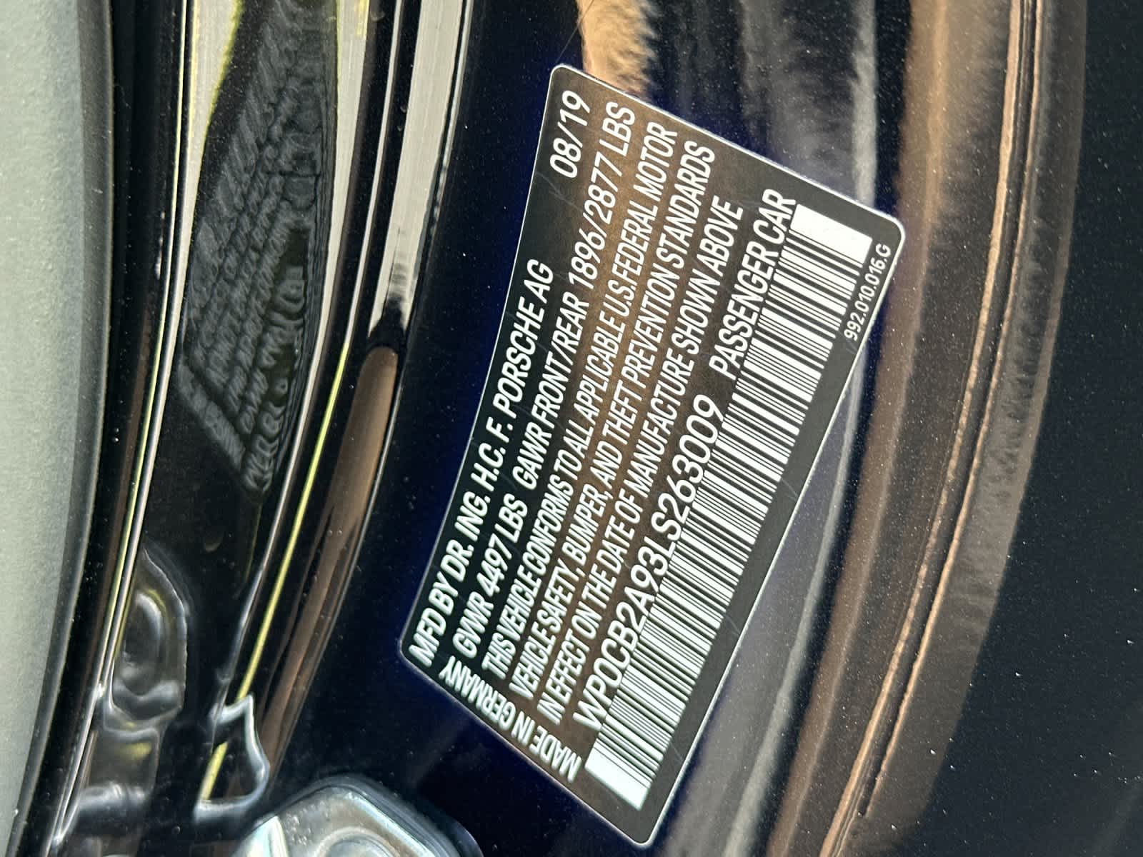 2020 Porsche 911 Carrera S Cabriolet