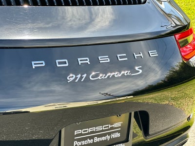 2018 Porsche 911 911 Carrera S Cabriolet