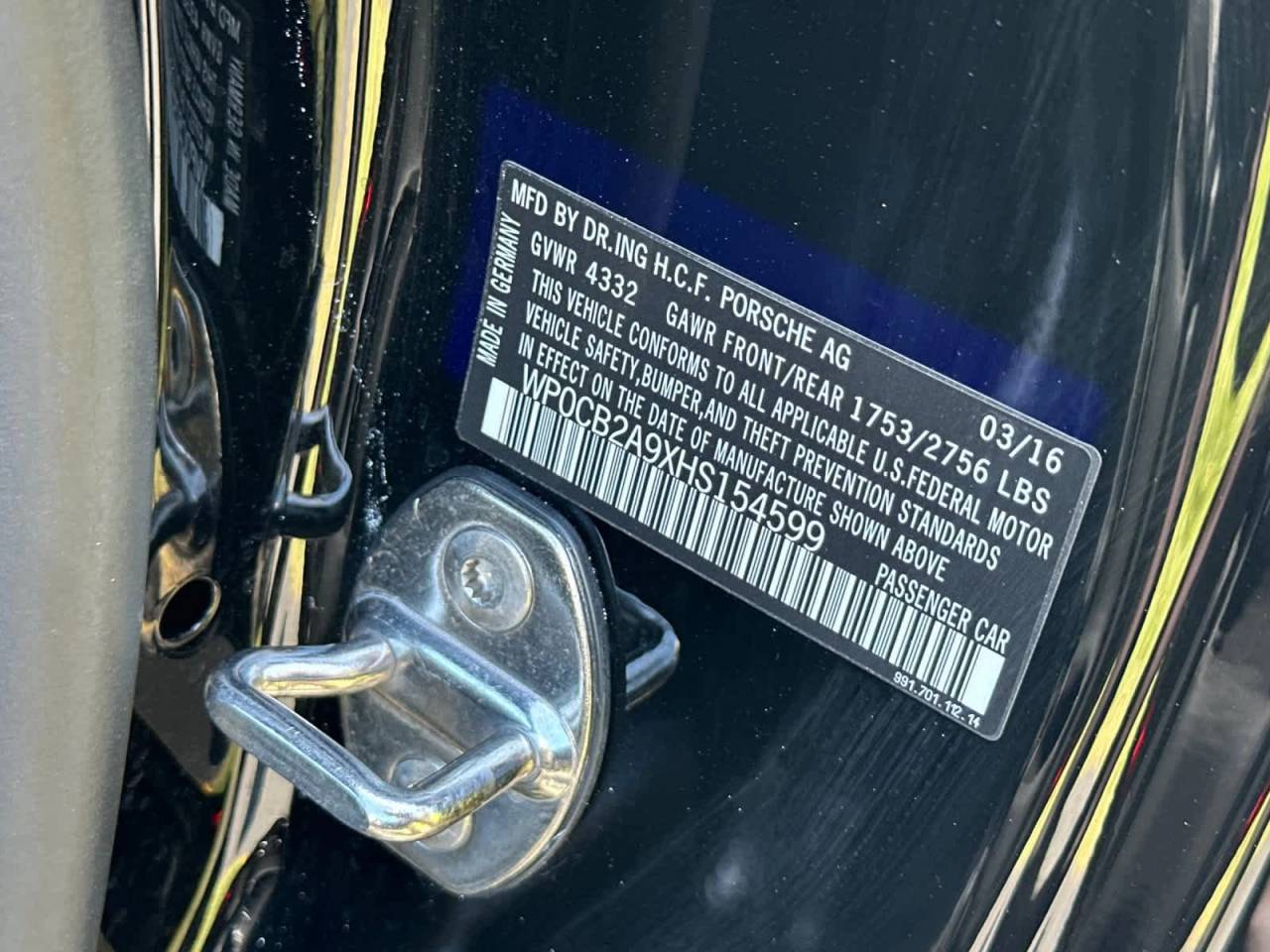 2017 Porsche 911 Carrera S Cabriolet