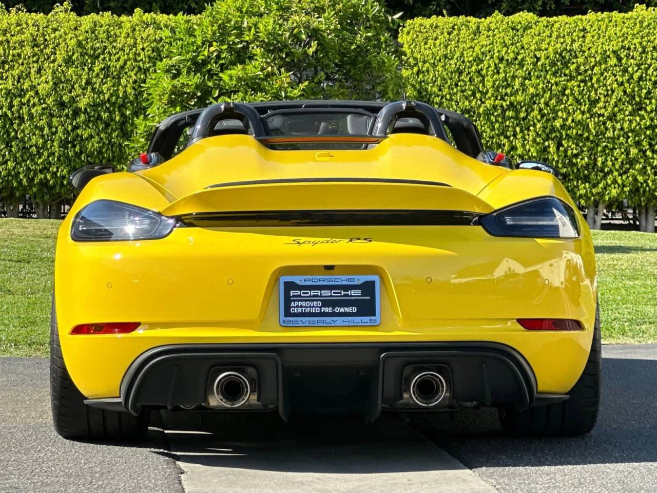 2025 Porsche 718 Spyder Spyder RS