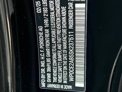 2025 Porsche 718 Spyder RS