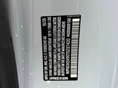 2026 Porsche 911 Carrera 4S