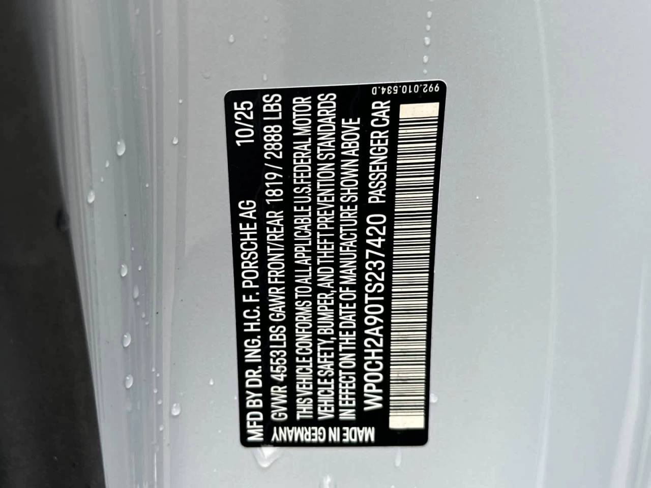 2026 Porsche 911 Carrera 4S