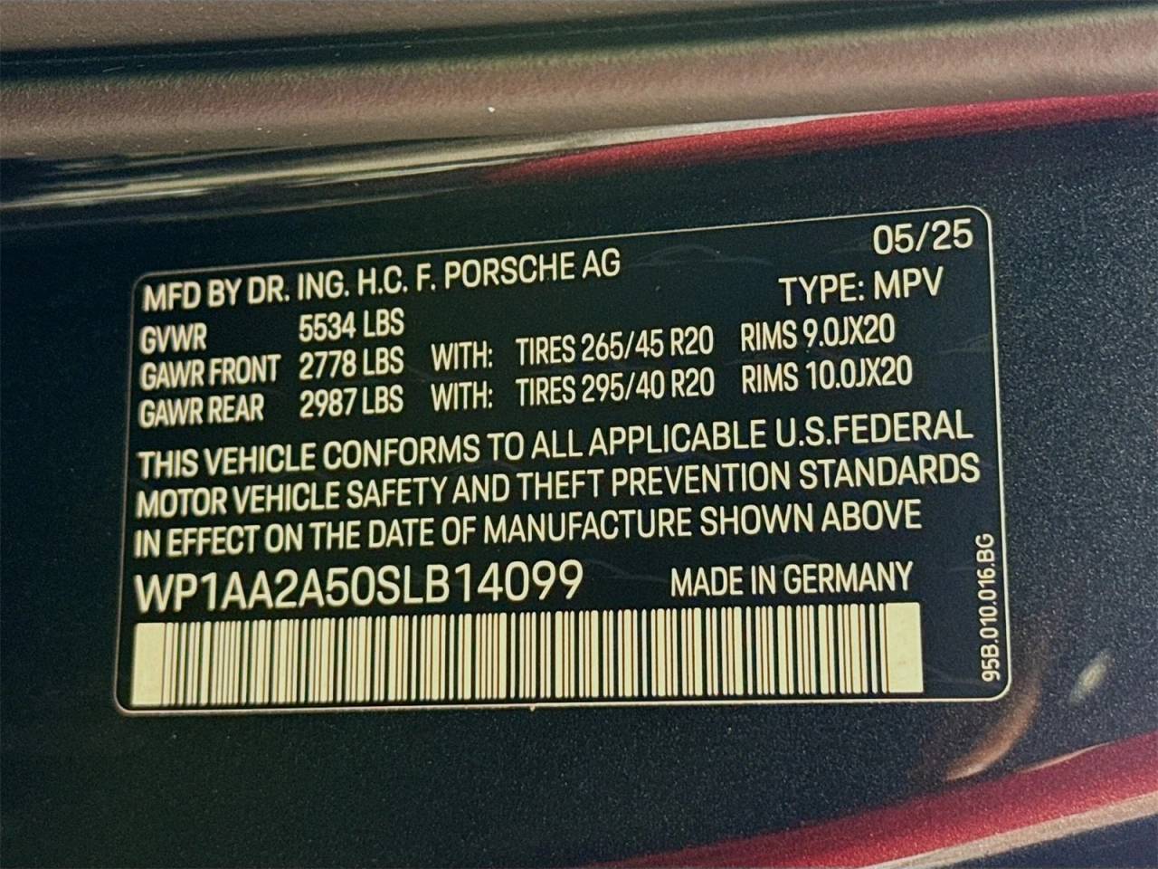 2025 Porsche Macan Macan