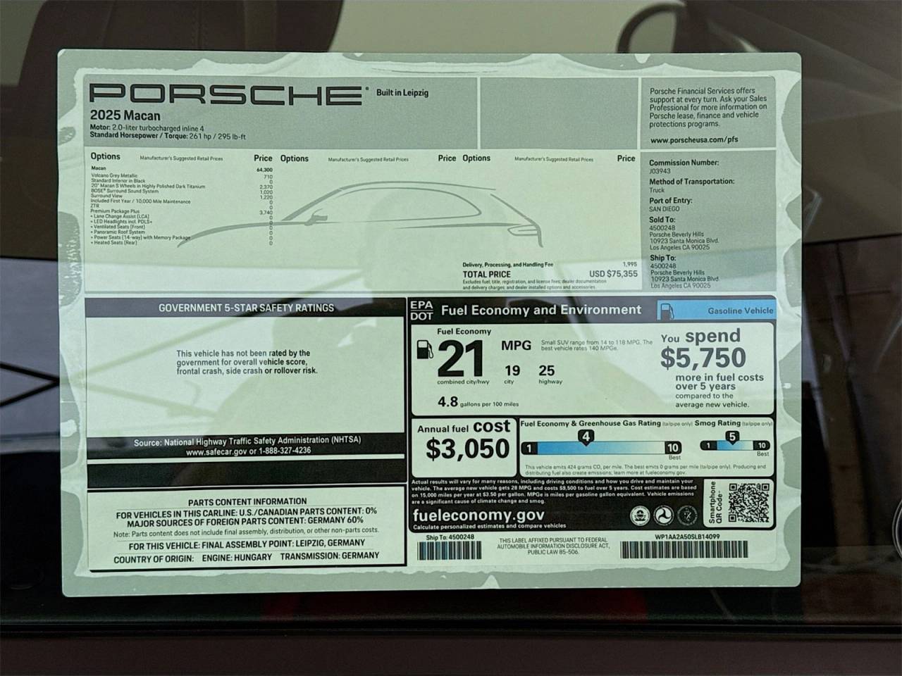 2025 Porsche Macan Macan