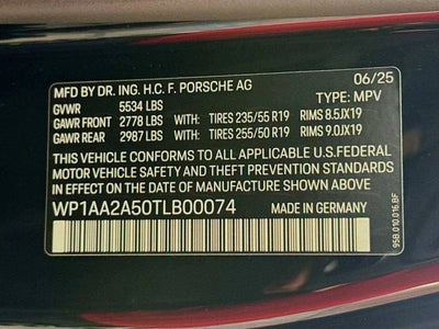 2026 Porsche Macan Macan