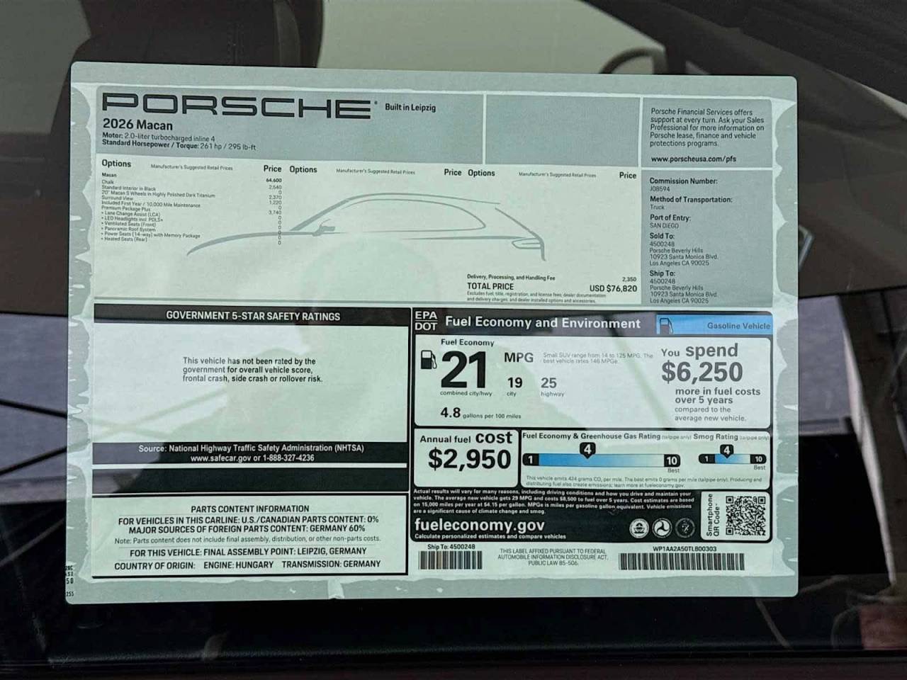 2026 Porsche Macan AWD