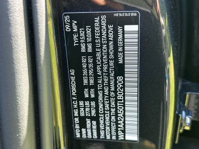 2026 Porsche Macan Macan
