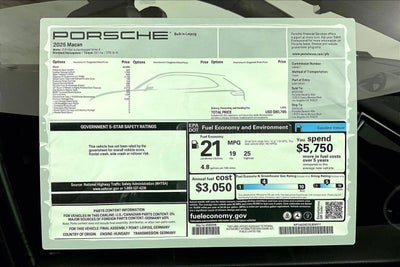 2025 Porsche Macan AWD